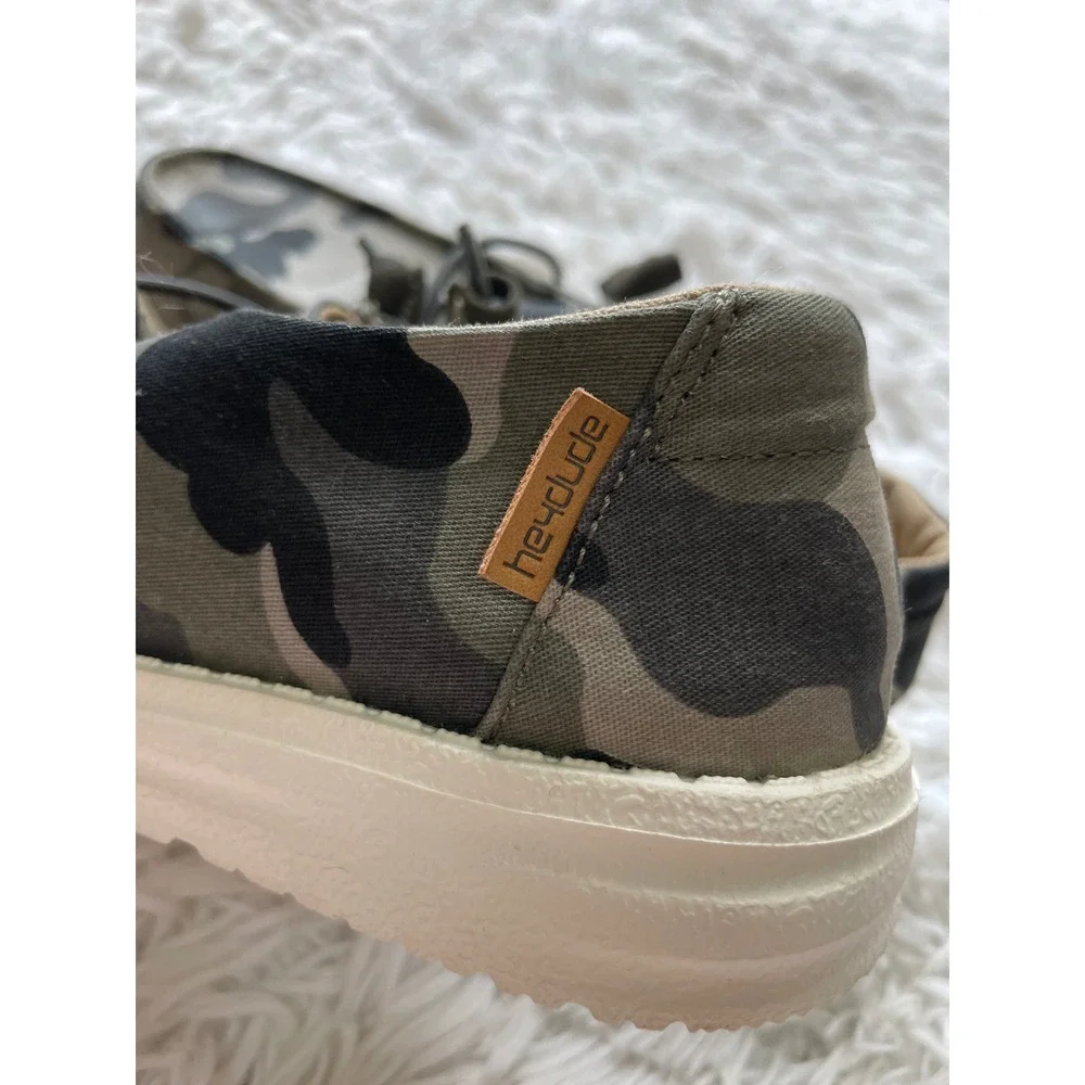 Hey Dude Wendy Camo Slip On Loafers